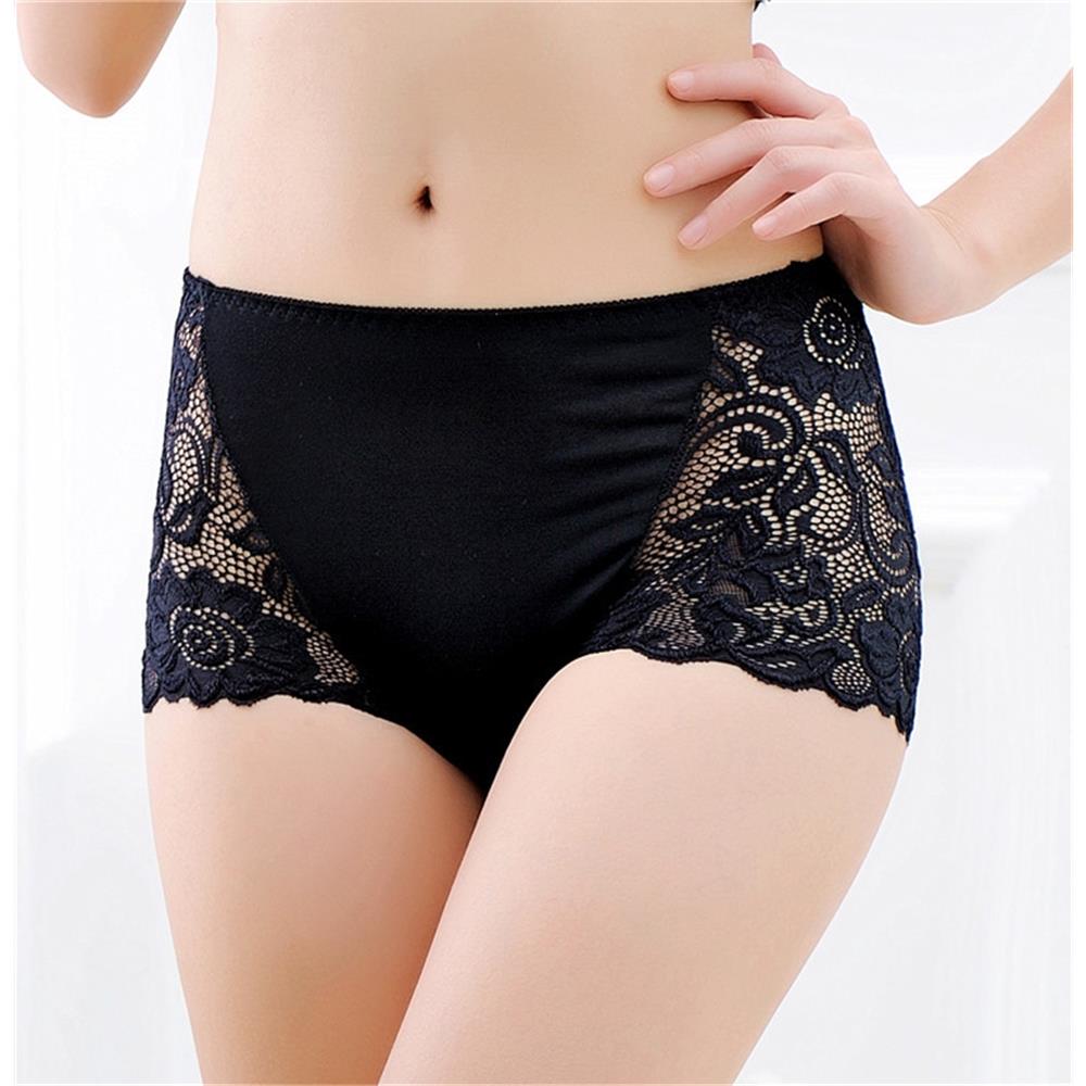 Women S Ultra Sexy Panties Flower Lace Jacquard Mid Waist Uflare